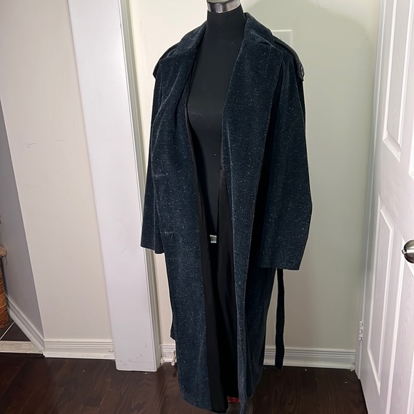 Vintage Codurory Belted Trench Outerwear Coat Size Large - Picture 8 of 15